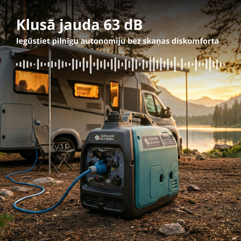 LPG/benzīna invertora ģenerators KS 3100iG S