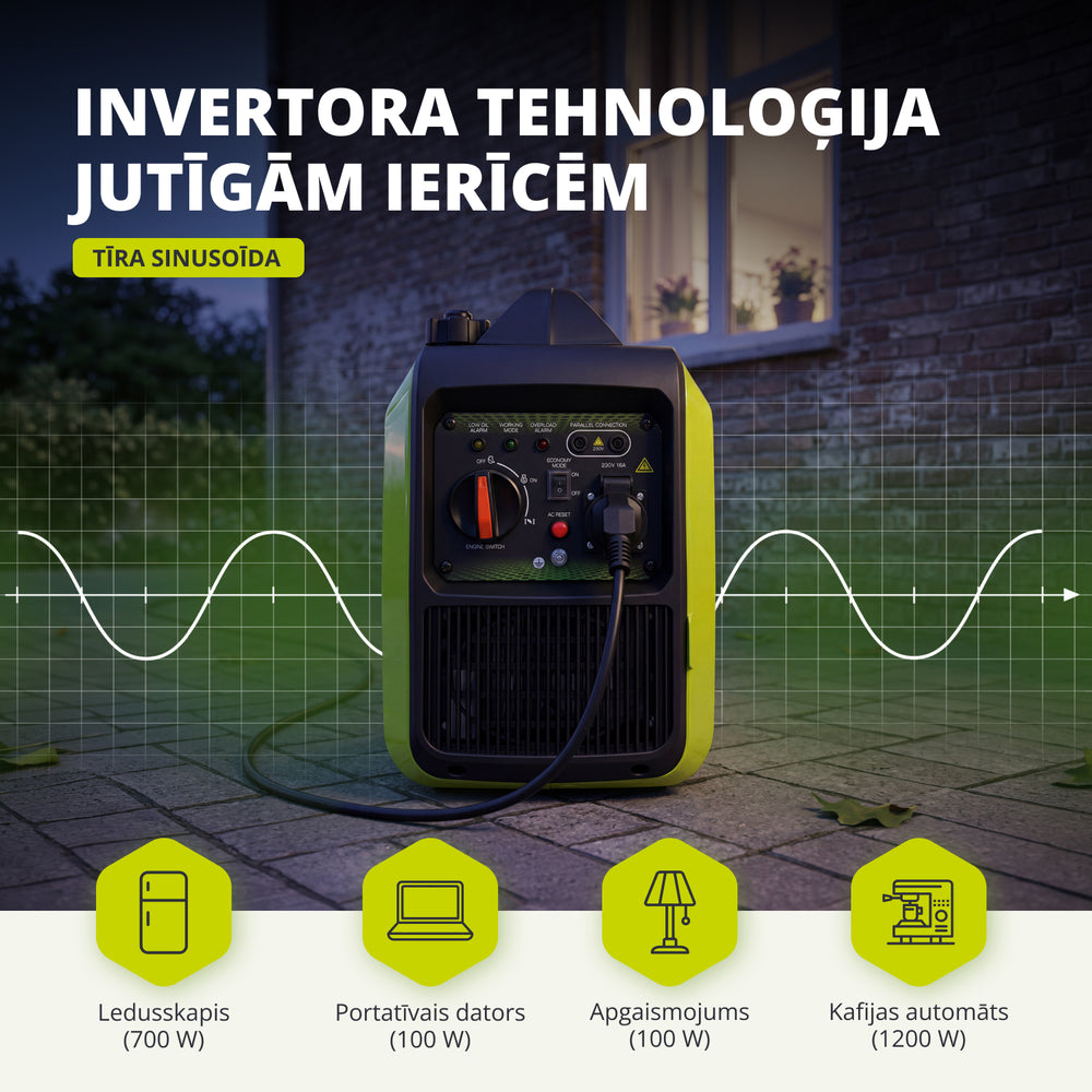 Invertora ģenerators KSB 18i S