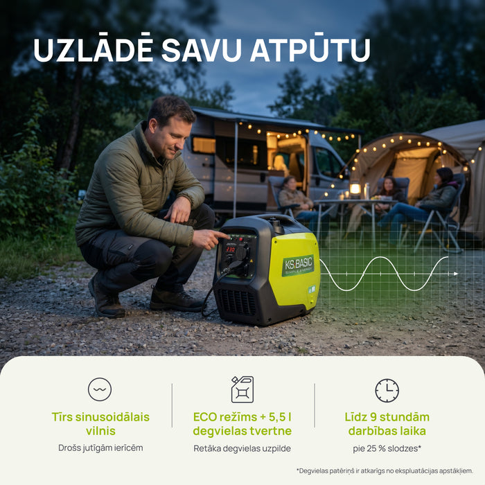 Invertora ģenerators KSB 32i S