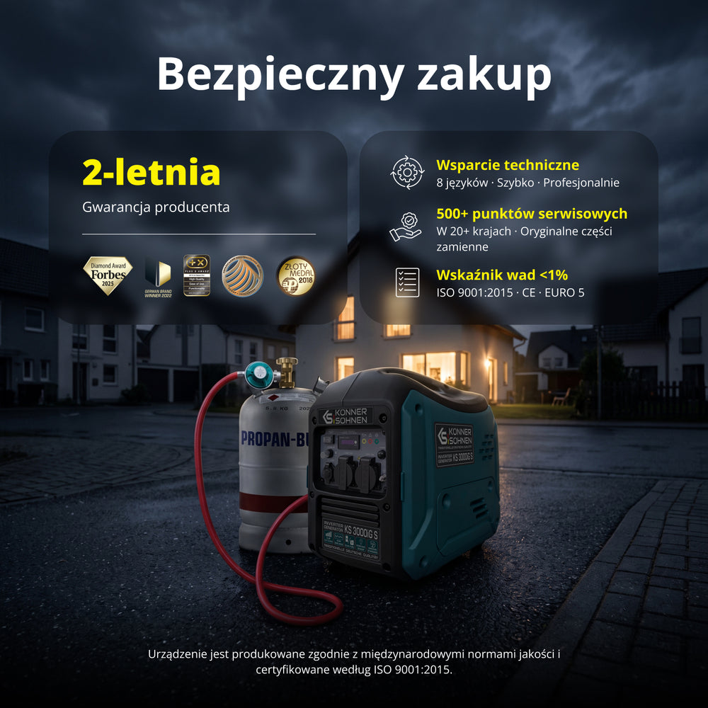 Inwertorowy generator KS 3000iG S