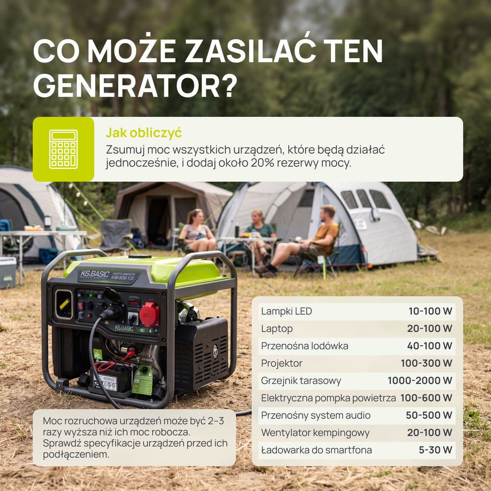 Inverter generátor KSB 80iE-1/3