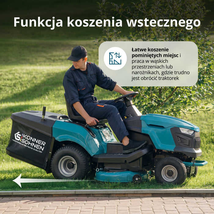 Traktor spalinowy kosiarka do trawy KS 98TMG-H