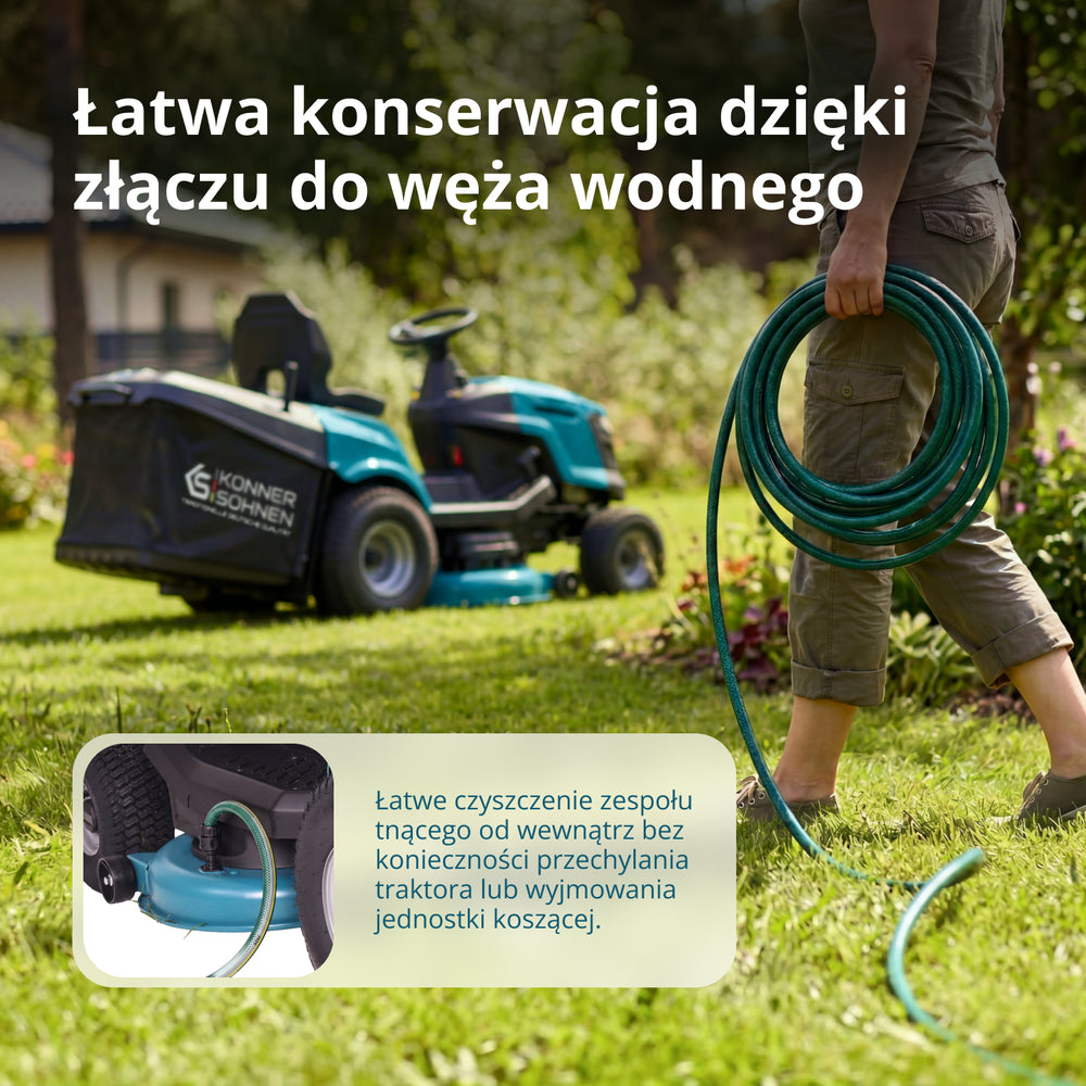Traktor spalinowy kosiarka do trawy KS 98TMG-H