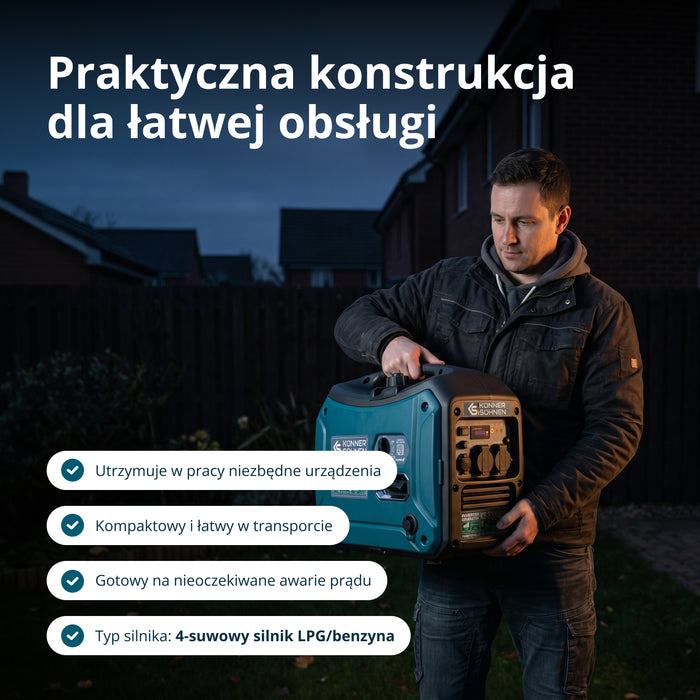Inwertorowy generator KS 3000iG S