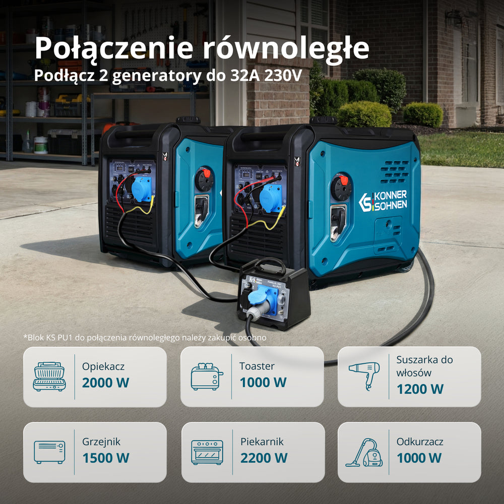 Generator inwerterowy KS 6000iE S