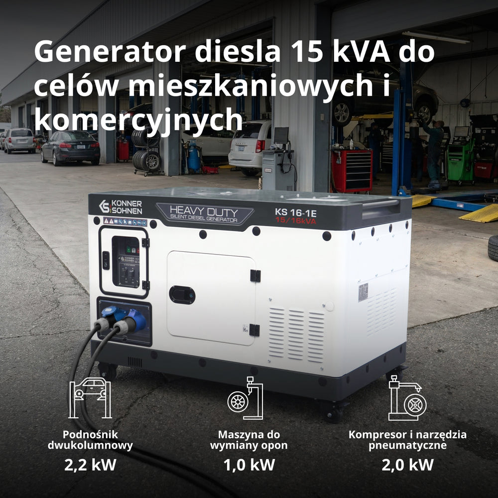 Generator dieslowski KS 16-1E