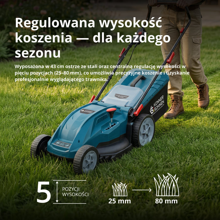 Elektromos fűnyíró KS 43LM20