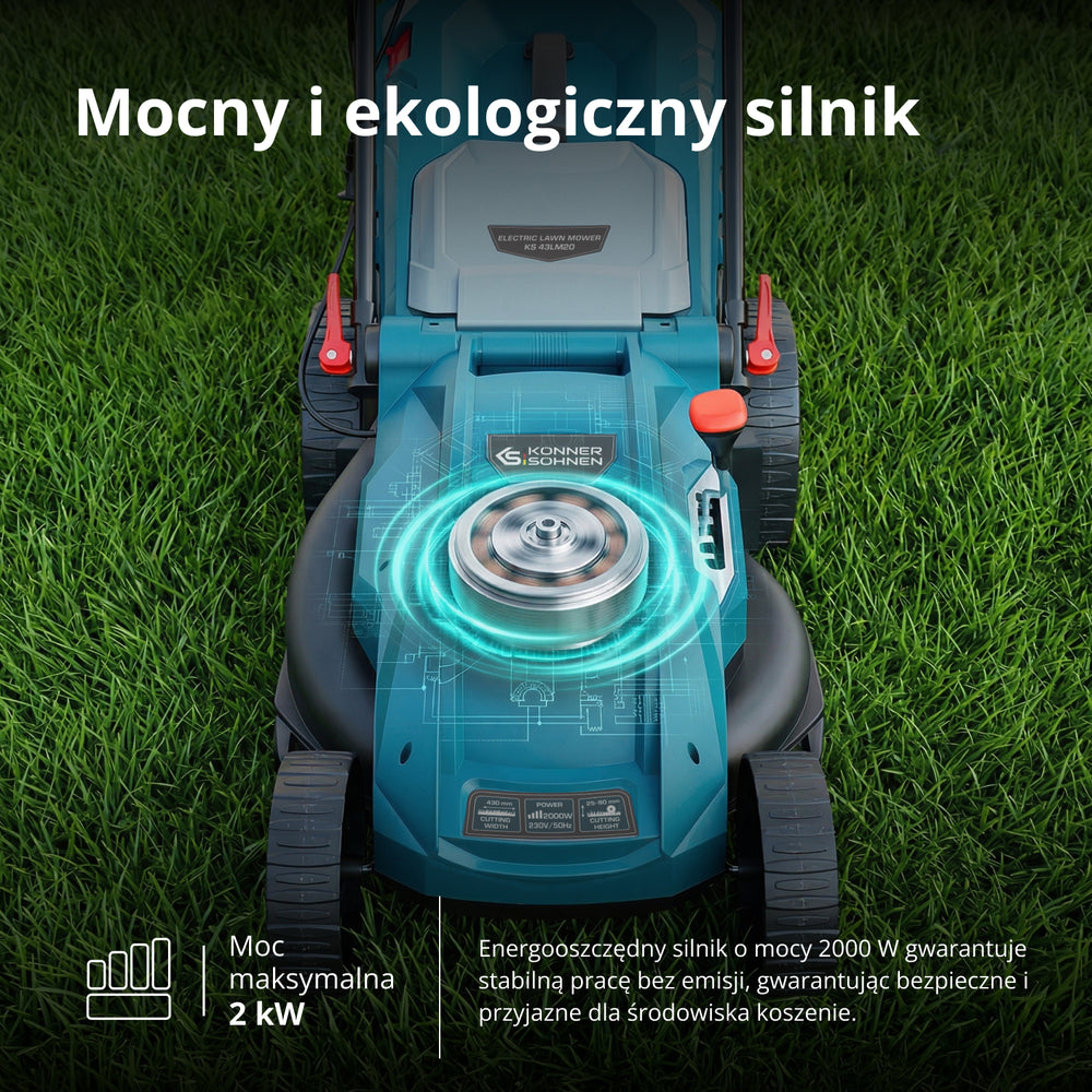 Elektromos fűnyíró KS 43LM20