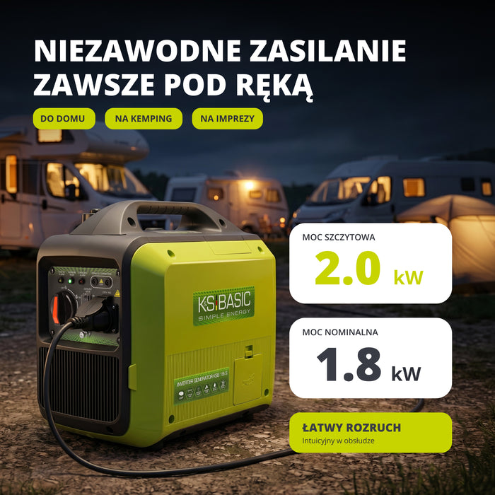 Inverter generátor KSB 18i S