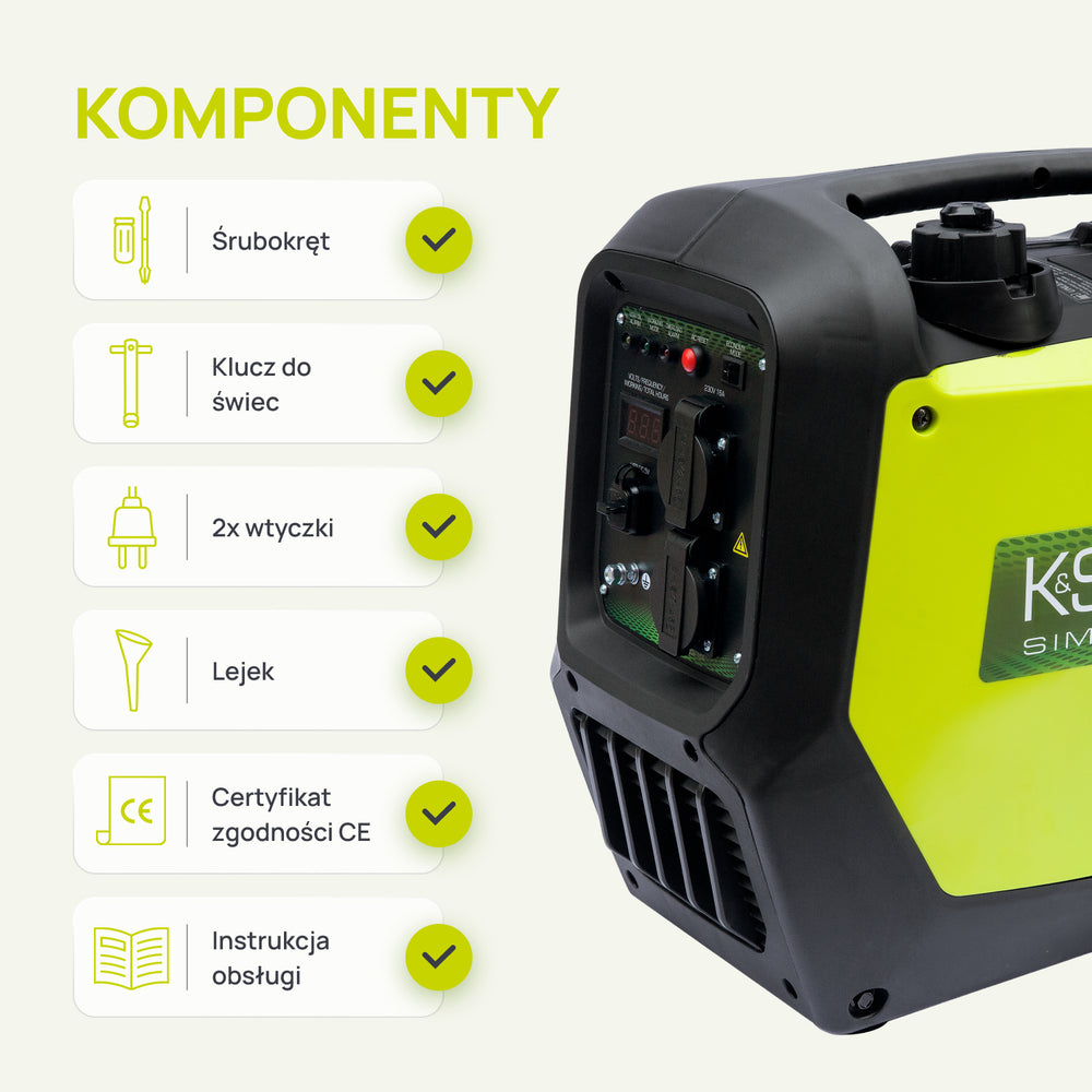 Inverter generátor KSB 32i S