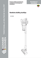 Rankinis dulkių siurblys KS VC40